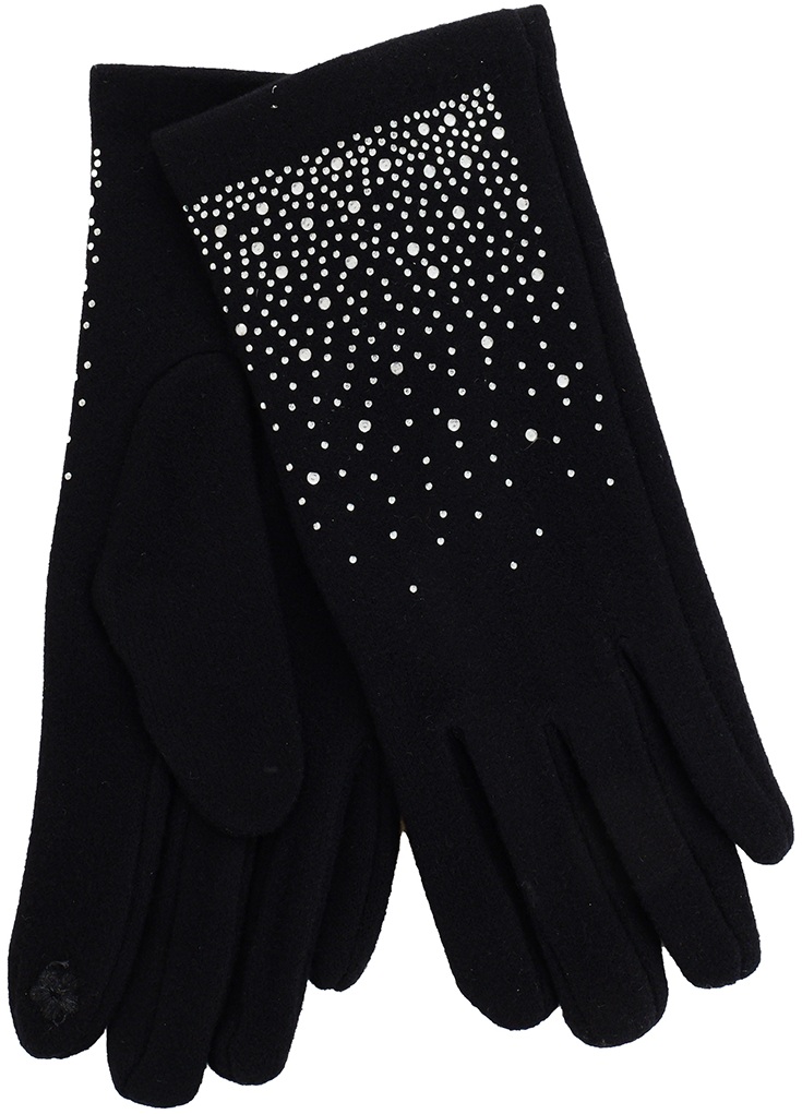 X-H5.1 GLOVES704-010-1 Gloves Crystals Black