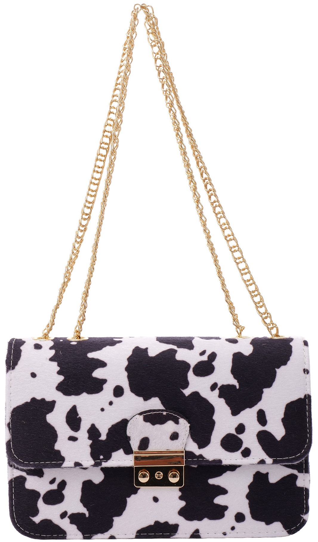 Q-E7.2 BAG1117-001-2 Pu Bag Cow 27x17x7.5cm
