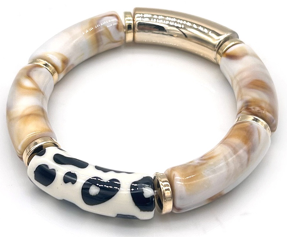 C-B12.1  B1135-002-1 Acrylic Bracelet