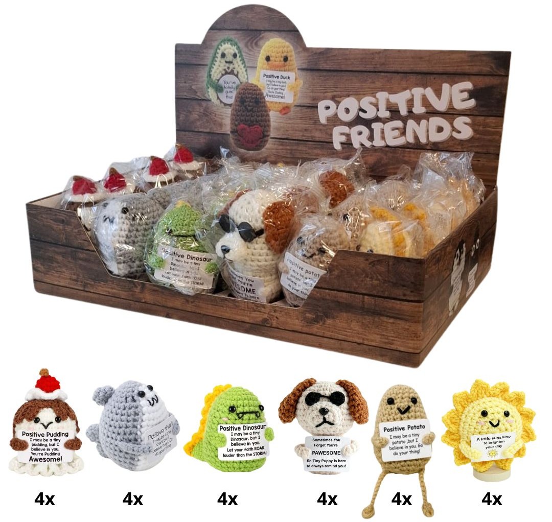 K-E6.1 Positive Friends Display - 24 pcs