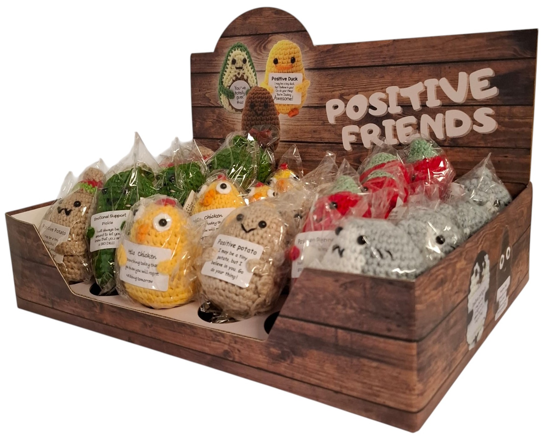 K-C6.2  Positive Friends in Display - 24pcs