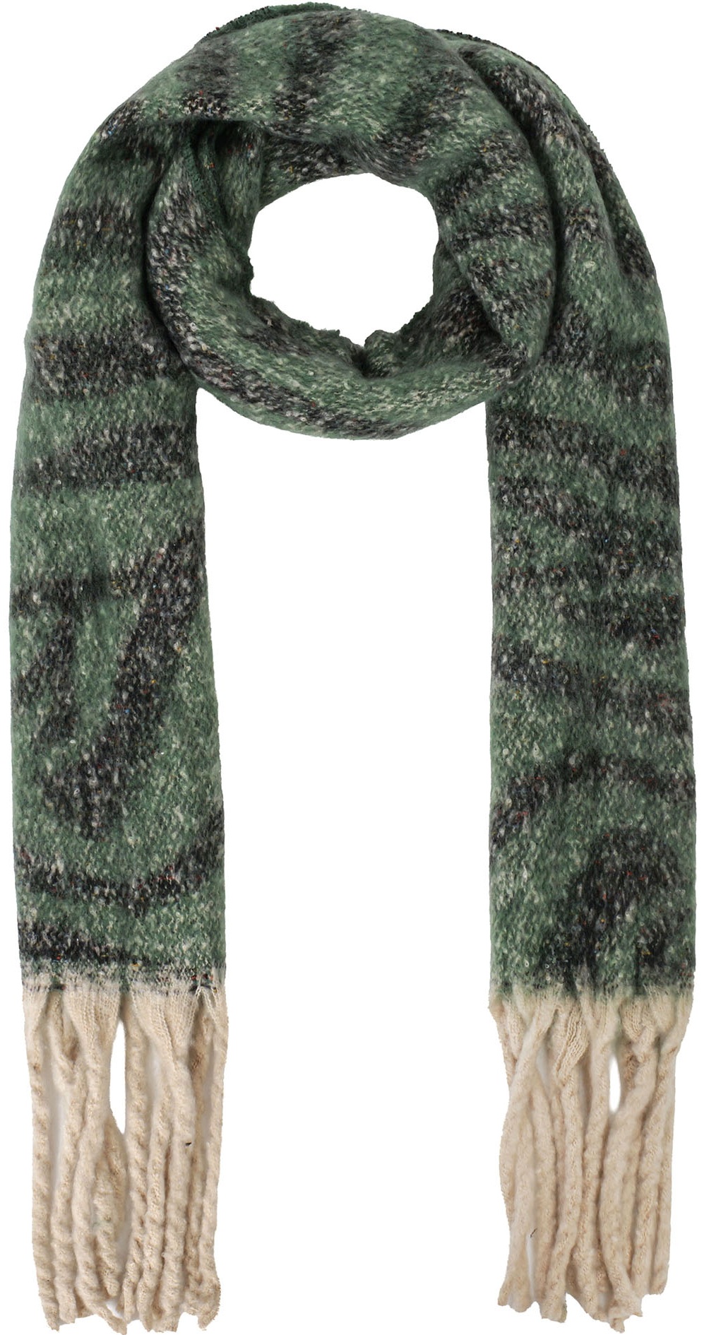 Y-F1.5 SCARF1007-056-5 Winter Scarf Tiger 190x40cm