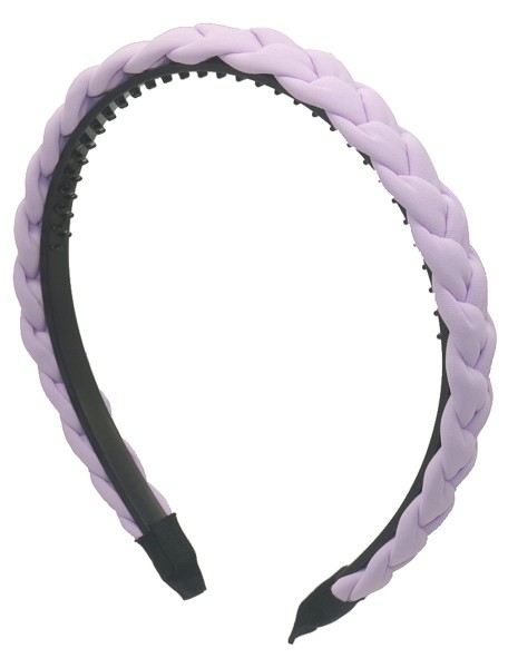 G-D26.1  H063-020 Headband Braided 1.8cm Purple