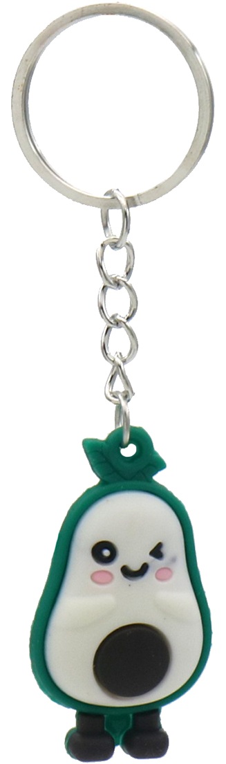 I-D1.1 KY1146-004 Keychains Avocado 4.5cm - 12pcs