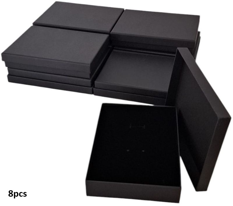 Y-E5.1 PK1032-008 Gift Box 16x12x3cm - Black - 8pcs Y-E5.1 PK1032-008 Gift Box 16x12x3cm - Black - 8pcs