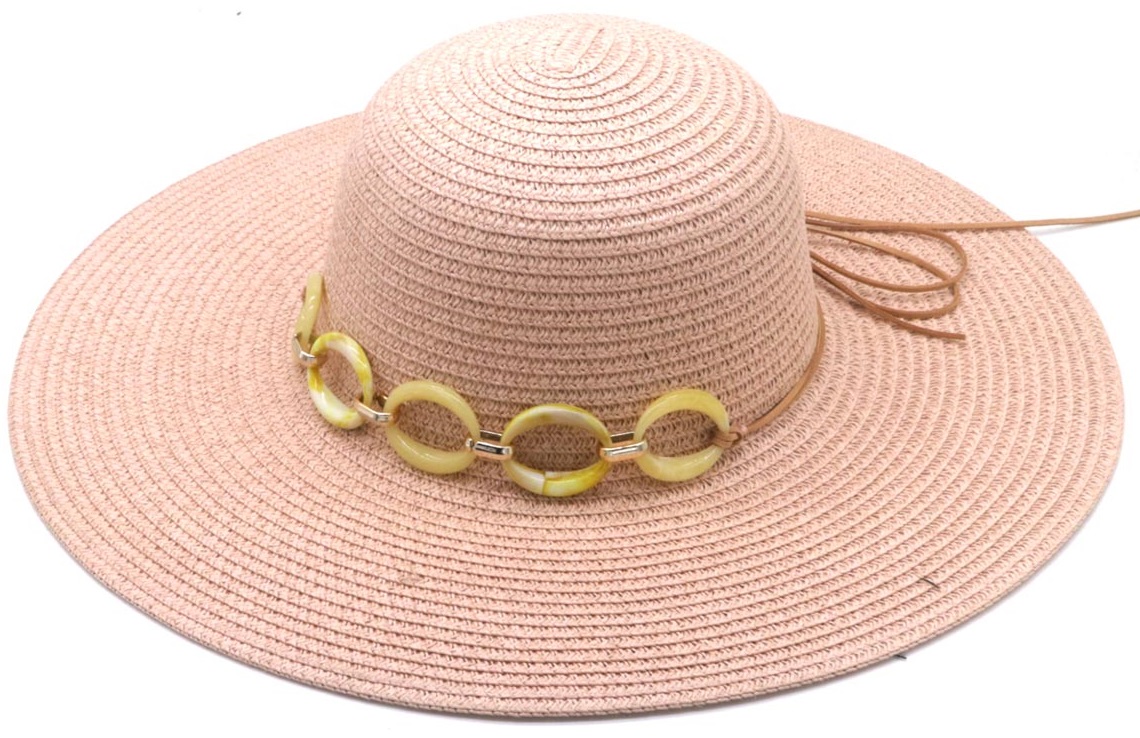 Z-A2.4  HAT802-009-4 Summer Hat Pink