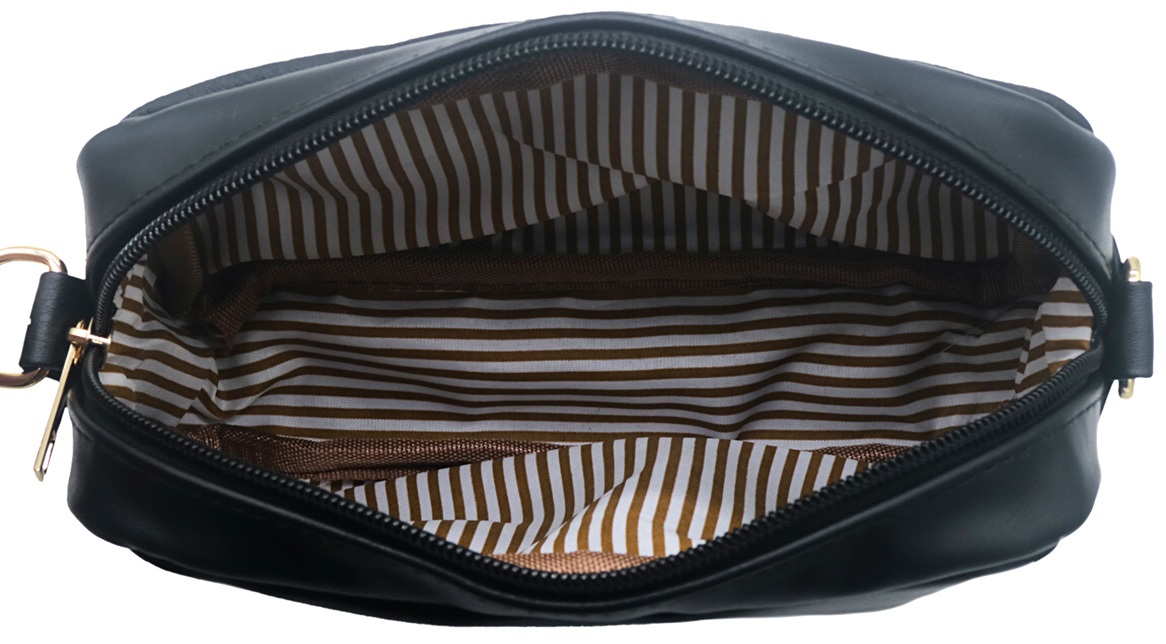 E-C24.1 BAG810-004-1 Pu Bag 20x12x5cm Black