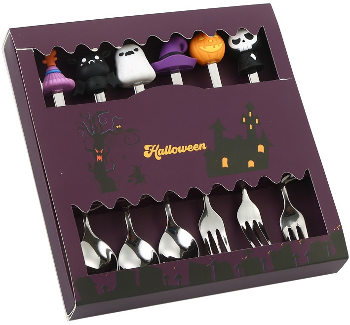 T-D3.2 DC1052-045 Gift Set Cutlery 6pcs- Halloween