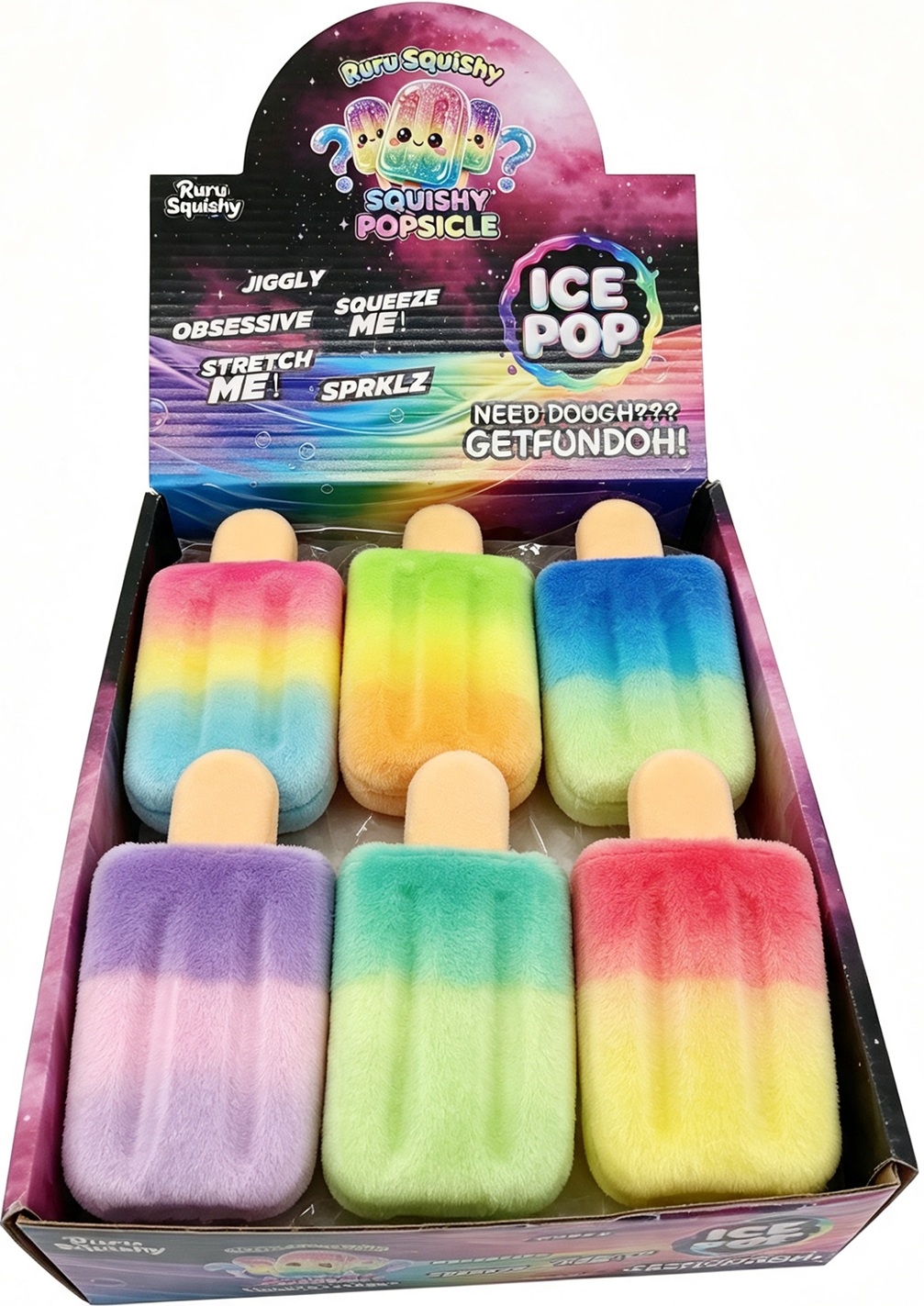 Z-D3.5 TOY2619-026 Slow Rise Icecream 11.5cm - 12pcs