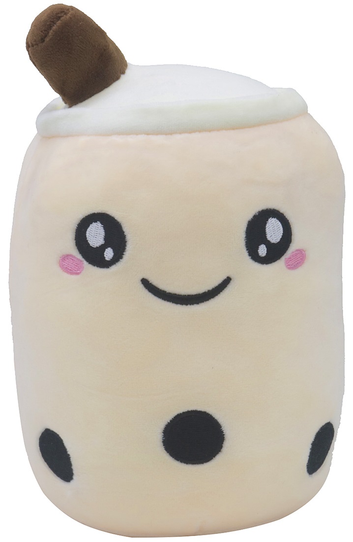 Y-A1.5 TOY942-002 Plush Bubble Tea 23cm -Mixed Colors - 1pc
