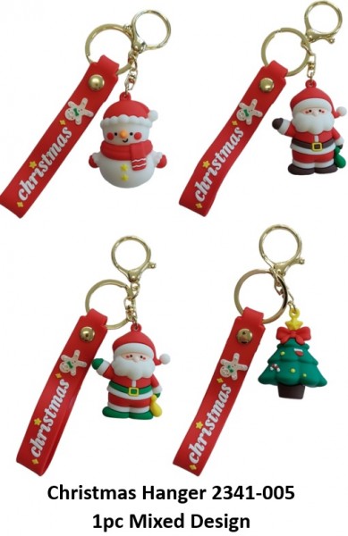 S-B4.2 KY2341-005 Christmas Keychain mixed designs