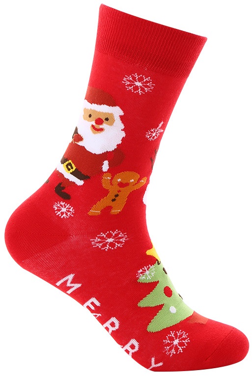 S-G5.4  SOCK2316-396 No. 3 Pair of Socks Size 38-45 Christmas