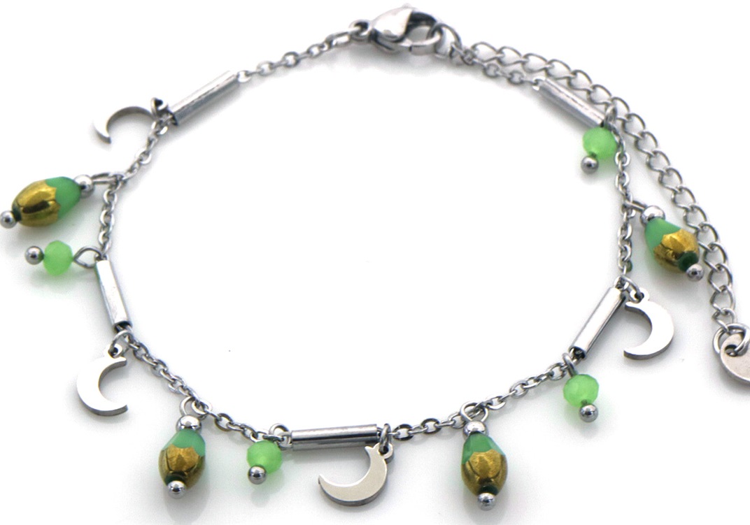 A-A4.1 B2457-010S S. Steel Bracelet Charms