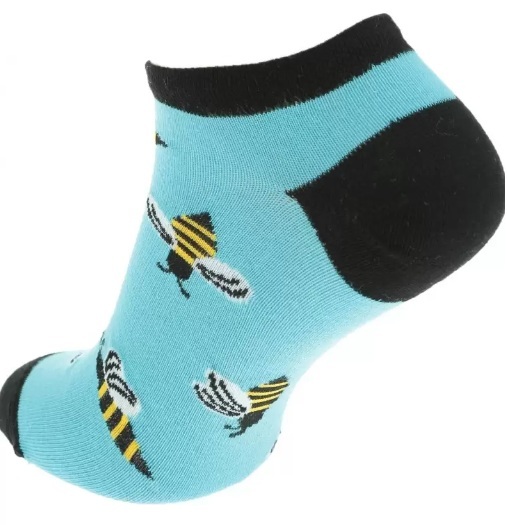 S-D4.1 SOCKS2525-002 Ankle Socks Size 38-45 Wasp