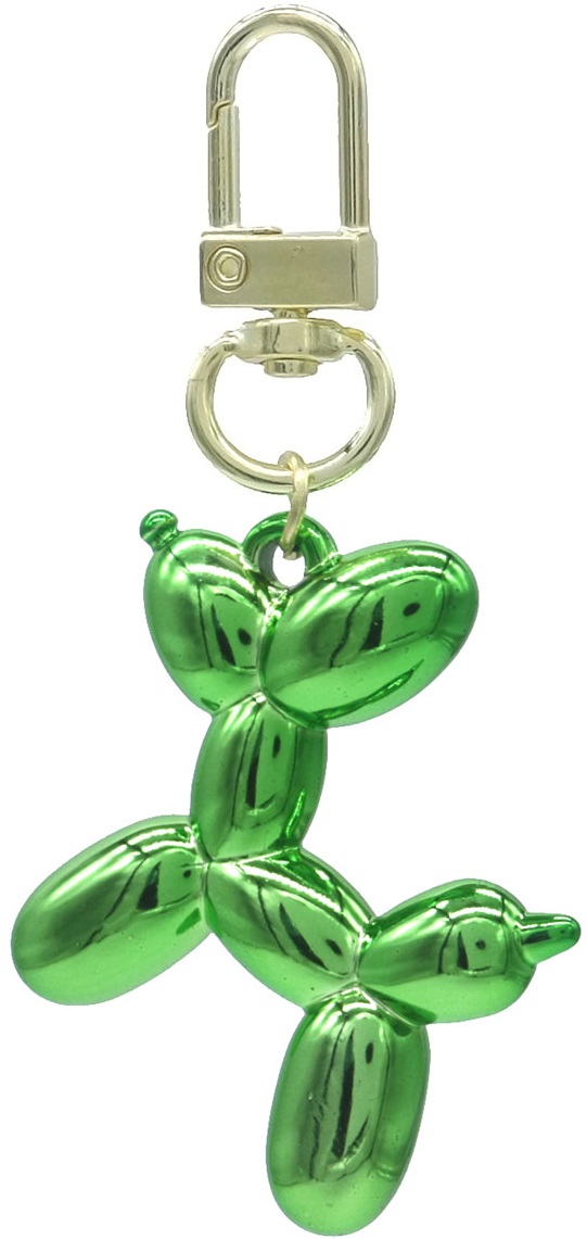 C-C24.1 KY2403-018-22 Keychain Dog 5cm Green