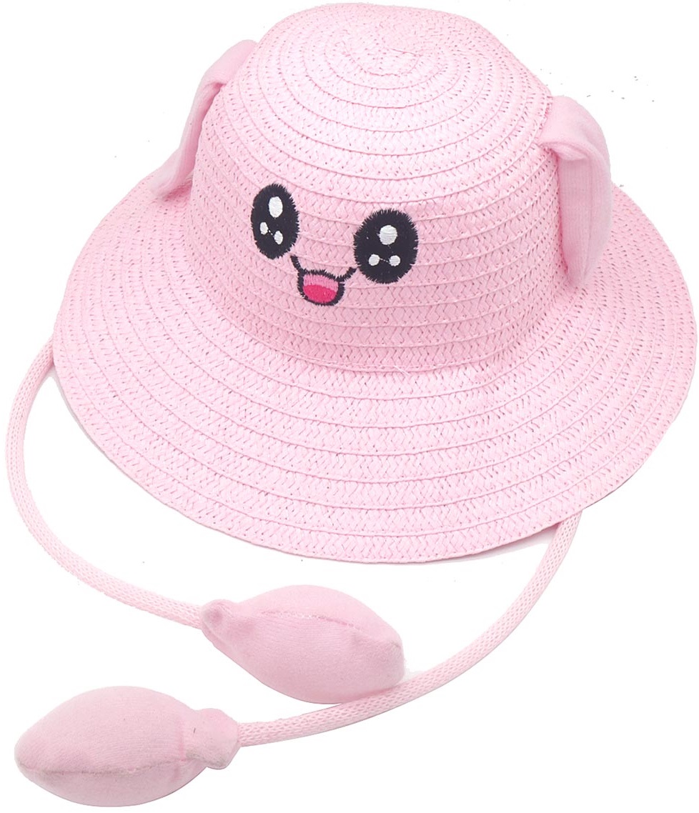 Y-B3.2  HAT802-010-3 Hat for Kids with Moving Ears Pink