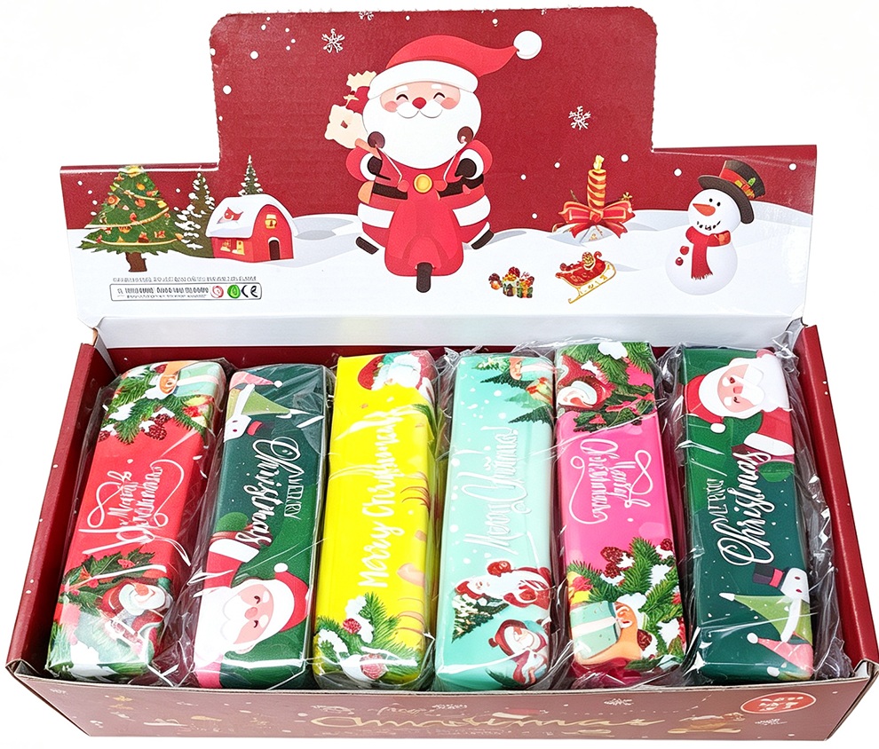 R-O3.2 TOY2619-111 Slow Rising Squishy Butter 13cm Christmas - 12pcs
