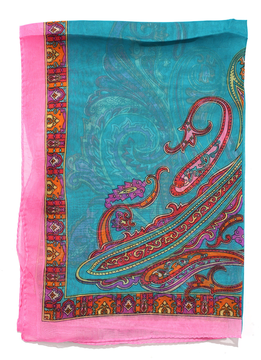 H-F1.2 SCARF2480-037-4 Summer Scarf Extra Thin 150x50cm