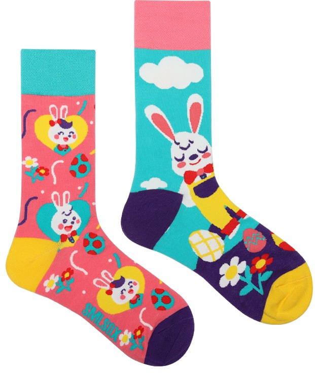 S-B7.3 SOCKS2512-080 Pair of Socks Size 38-45 Rabbit