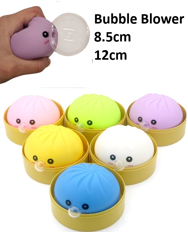 R-C4.1 TOY005-013 Dumpling Bubble Blower 8.5cm - 12pcs