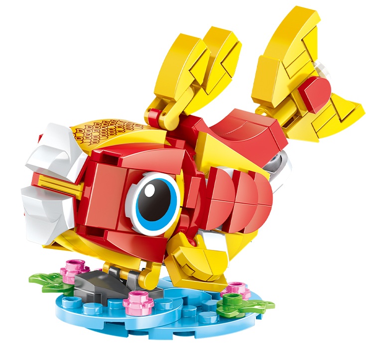 Y-C3.4 JKC7658 Building Block Set Carp - 108pcs