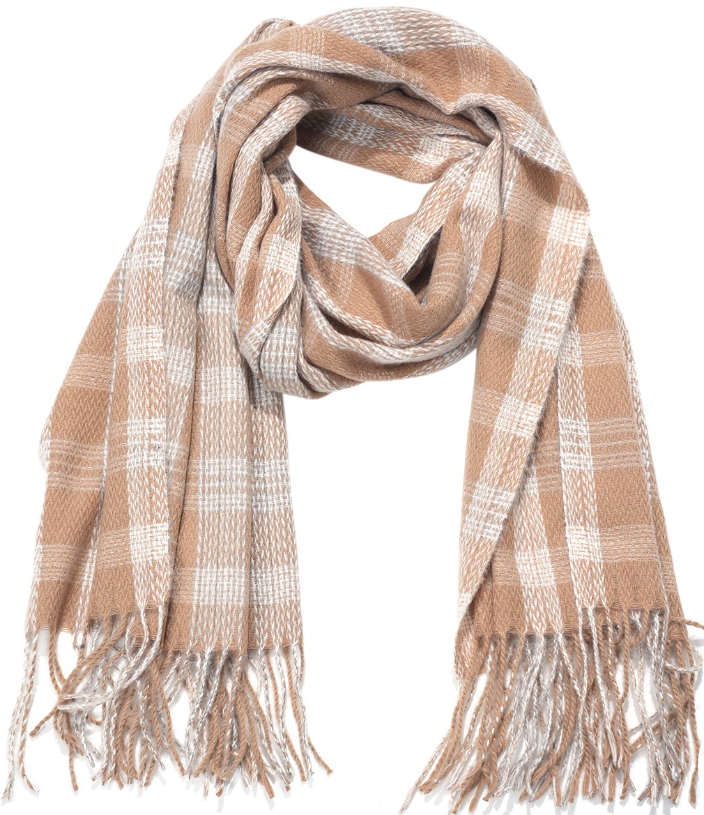 Z-B1.3 SCARF705-185-5 Scarf Soft Checkered 180x70cm