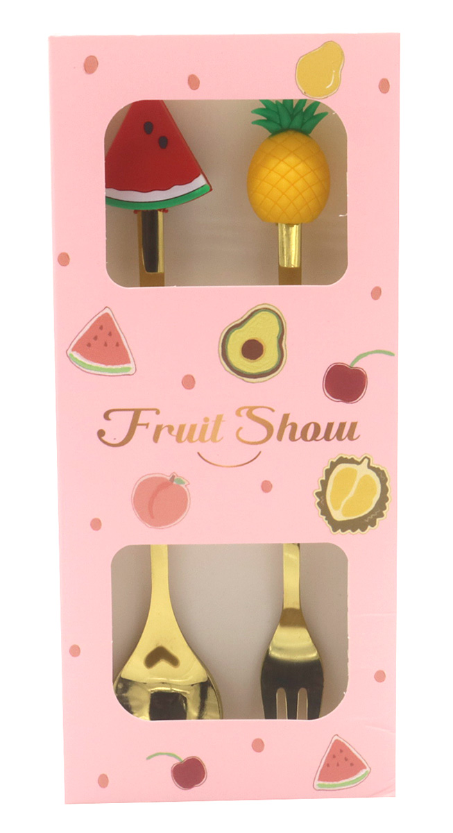 T-E8.2 DC1052-001-1 Gift Set Cutlery Fruit - 2pcs