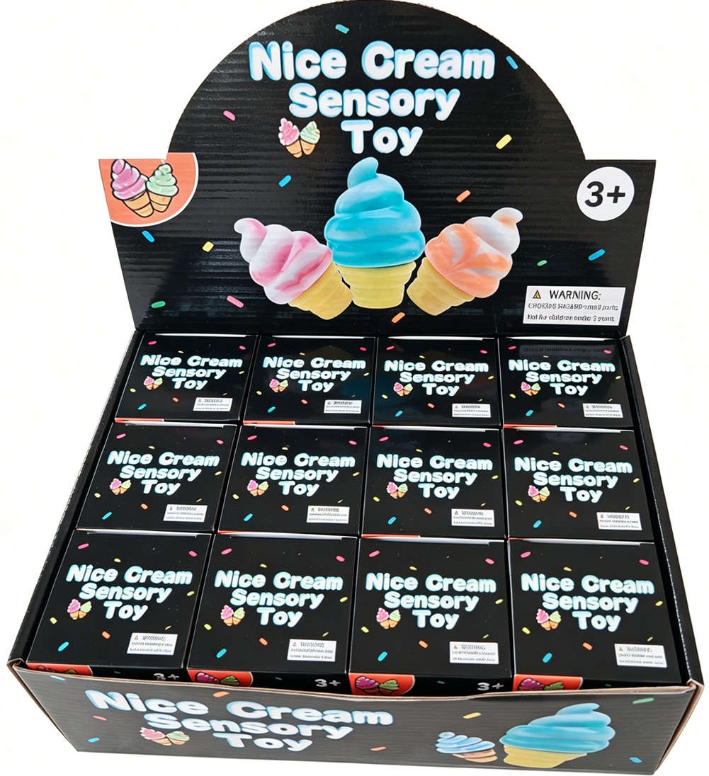 T-A7.2 TOY2610-080 Squishy Icecream - 12pcs