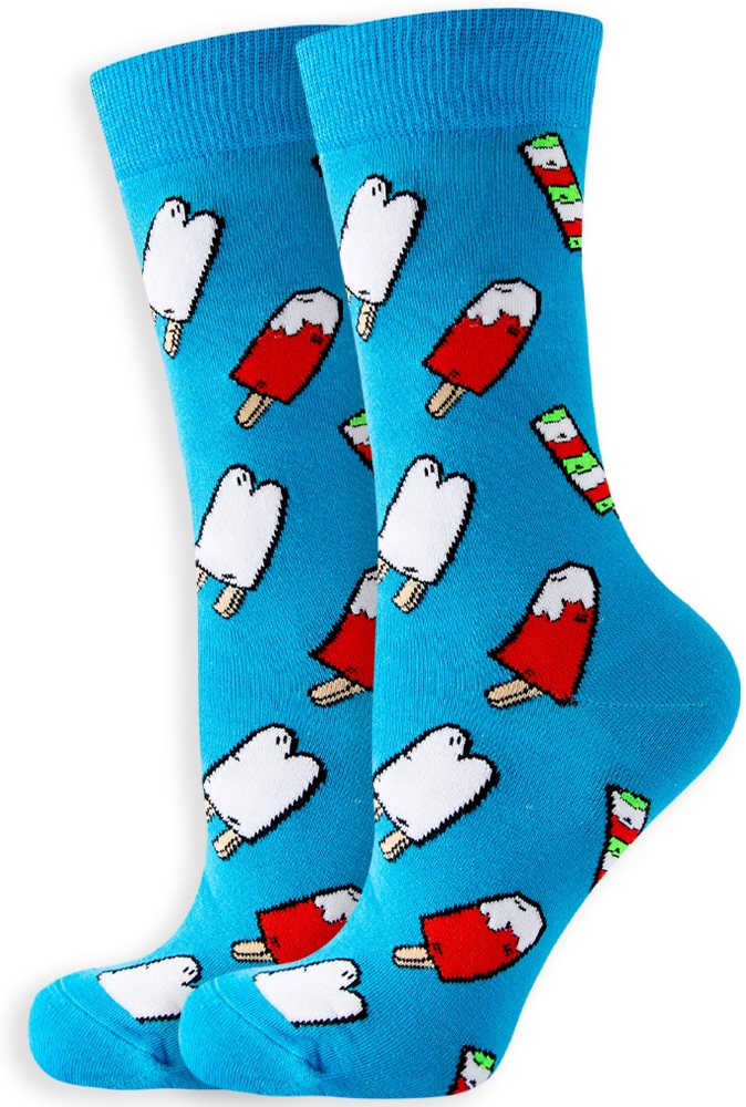S-J8.2 SOCKS2246-069-7 Pair of Socks Size 36-43 Icecream