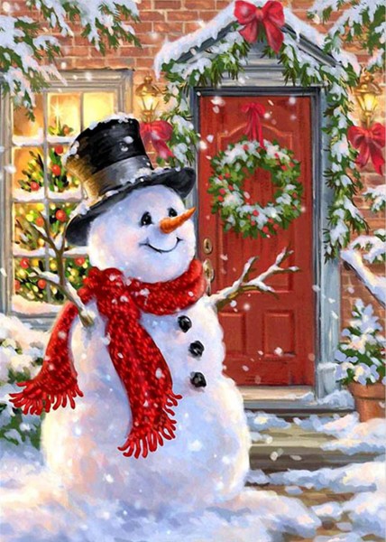 Q-O6.2 CPD017 Diamond Painting Set Christmas 50x40cm