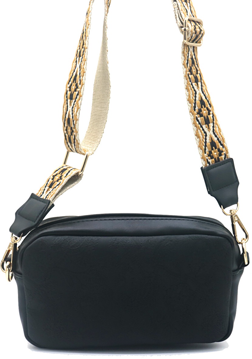 E-C24.1 BAG810-004-1 Pu Bag 20x12x5cm Black