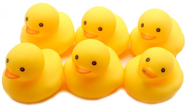 Y-A6.3 T617-011 Rubber Ducks 5.5cm with sound  6pcs