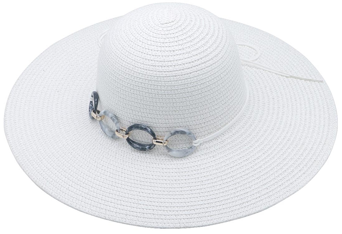 Z-B2.5 HAT802-009-1 Summer Hat White