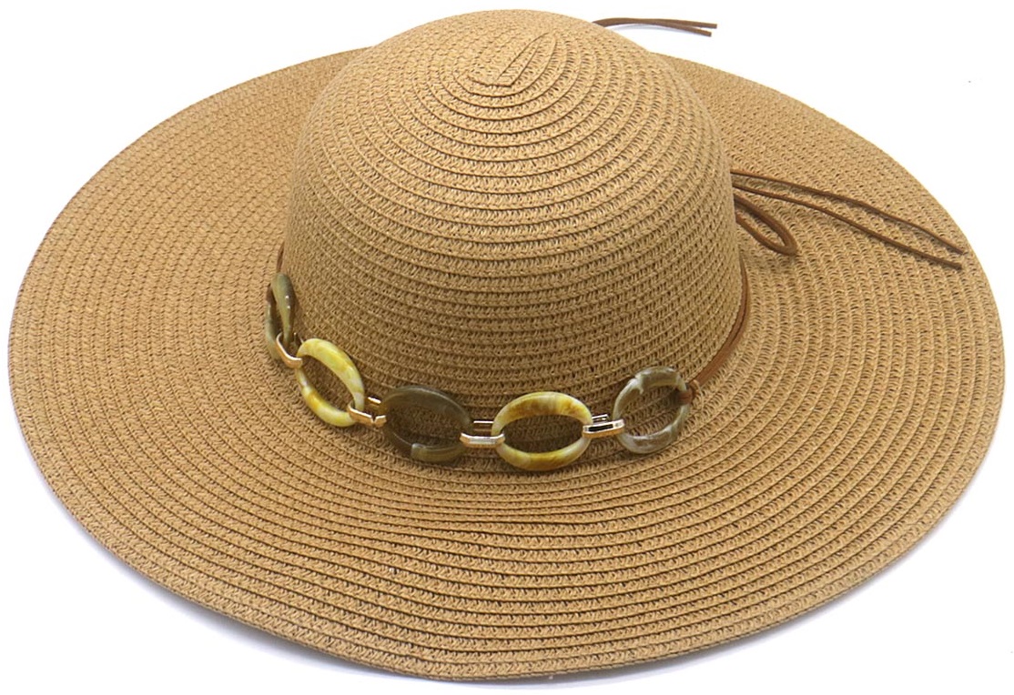 Z-E1.3 HAT802-009-3 Summer Hat Brown