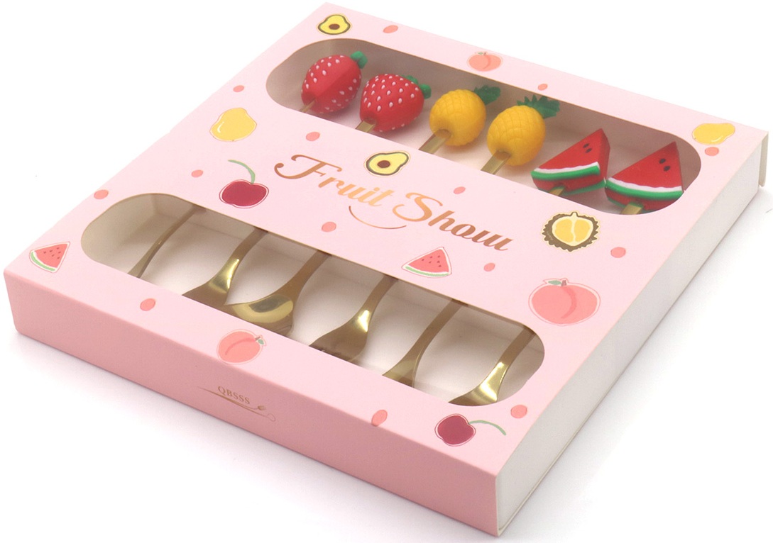 T-C6.2 DC1052-003 Gift Set Cutlery Fruit - 6pcs