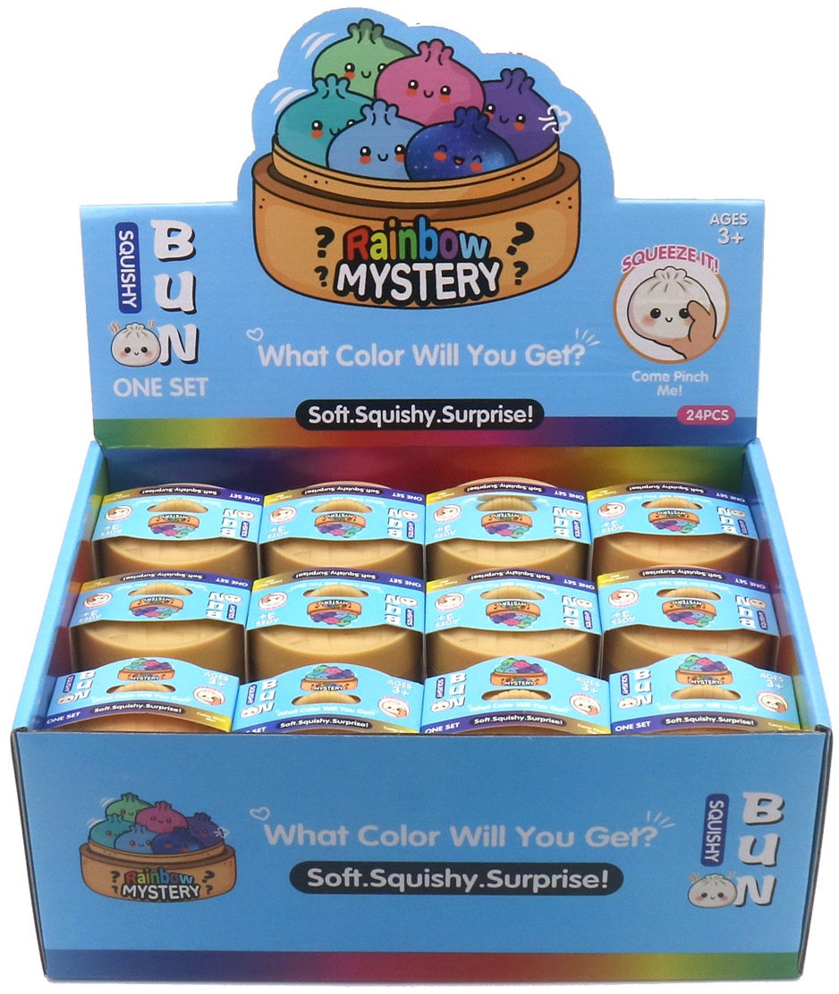 T-E7.1 TOY004-001 Squishy Dumpling Small 5.5cm - 24pcs