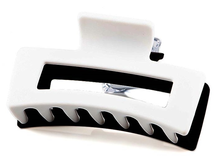 X-F9.2 H059-086 No. 1  Hair Claw 8.5cm White