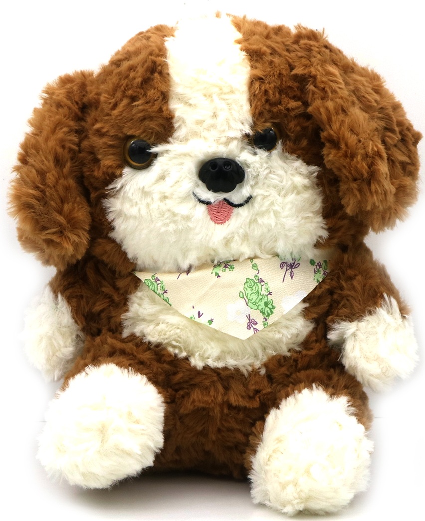 Z-B1.5 TOY2597-047Sof Plush Dog 23cm - Mixed Colors - 1pc