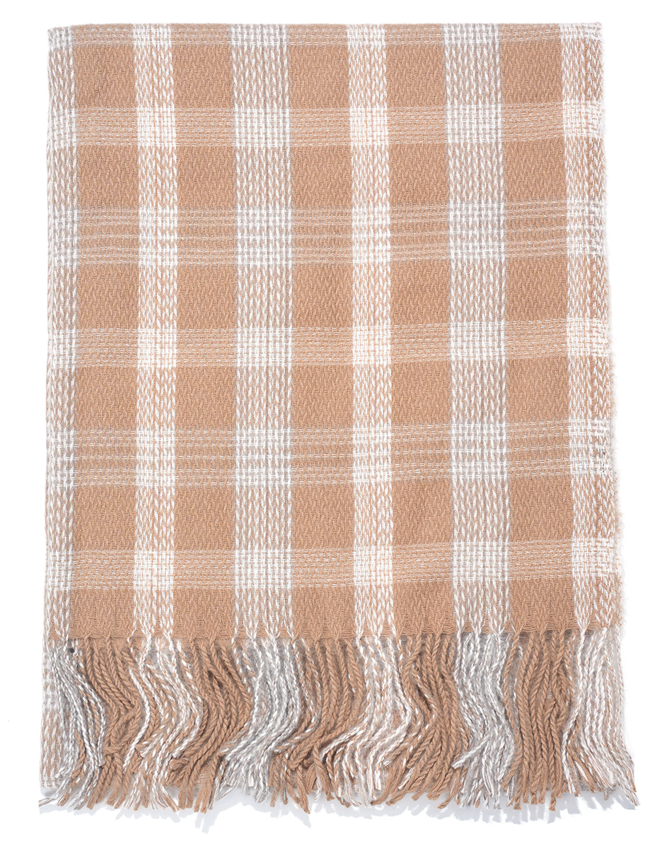 Z-B1.3 SCARF705-185-5 Scarf Soft Checkered 180x70cm