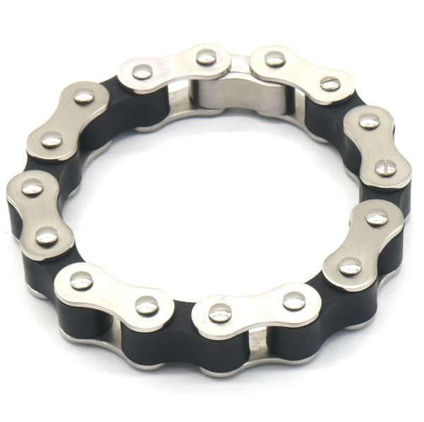 H-A16.3 BJ1362 S. Steel Chain Bracelet 21cm