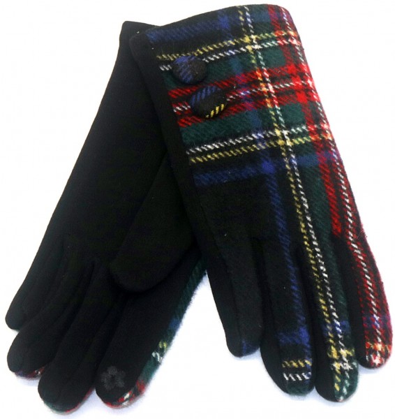 Q-P8.1 GLOVE704-002 No. 1 Gloves Checkered Multi