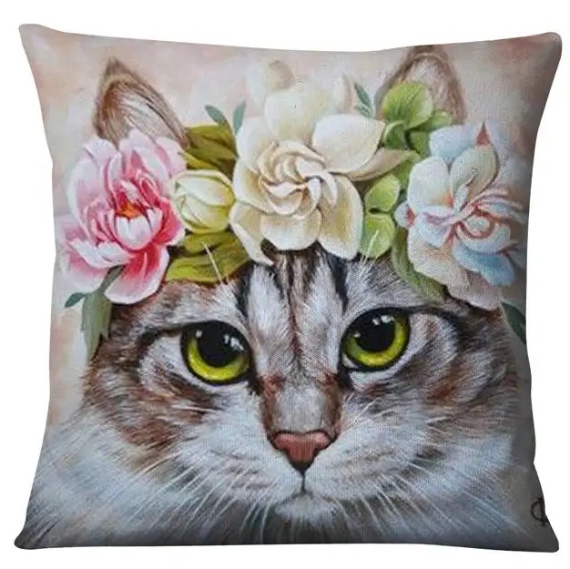 K-D8.1 ASHBZ2029 Diamond Painting Pillow 40x40cm Cat K-D8.1 ASHBZ2029 Diamond Painting Pillow 40x40cm Cat