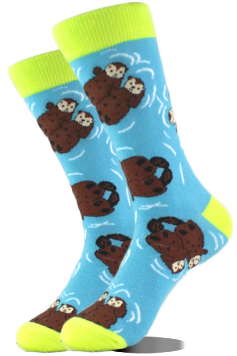 S-J1.2 SOCKS2512-073 Pair of Socks Size 38-45 Otter