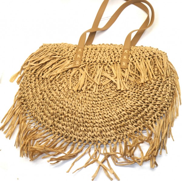 Z-C2.4 BAG607-003 Woven Bag Tassels 43x35cm