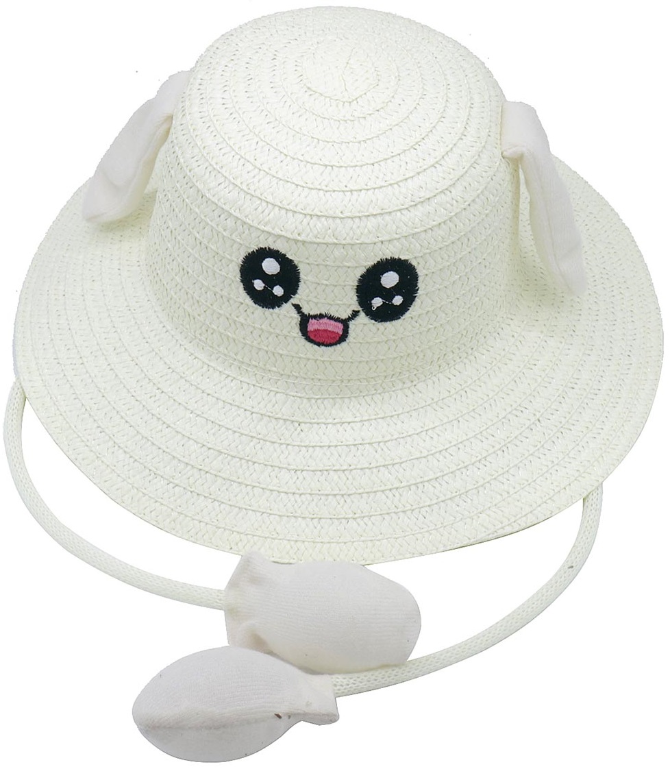 Y-D3.3 HAT802-010-1 Hat for Kids with Moving Ears White