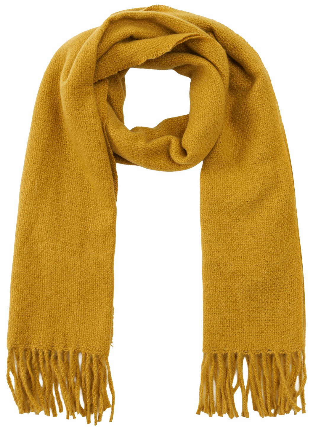 T-J3.1  SCARF405-601-3 Soft Winter Scarf 180x60cm - Ocher