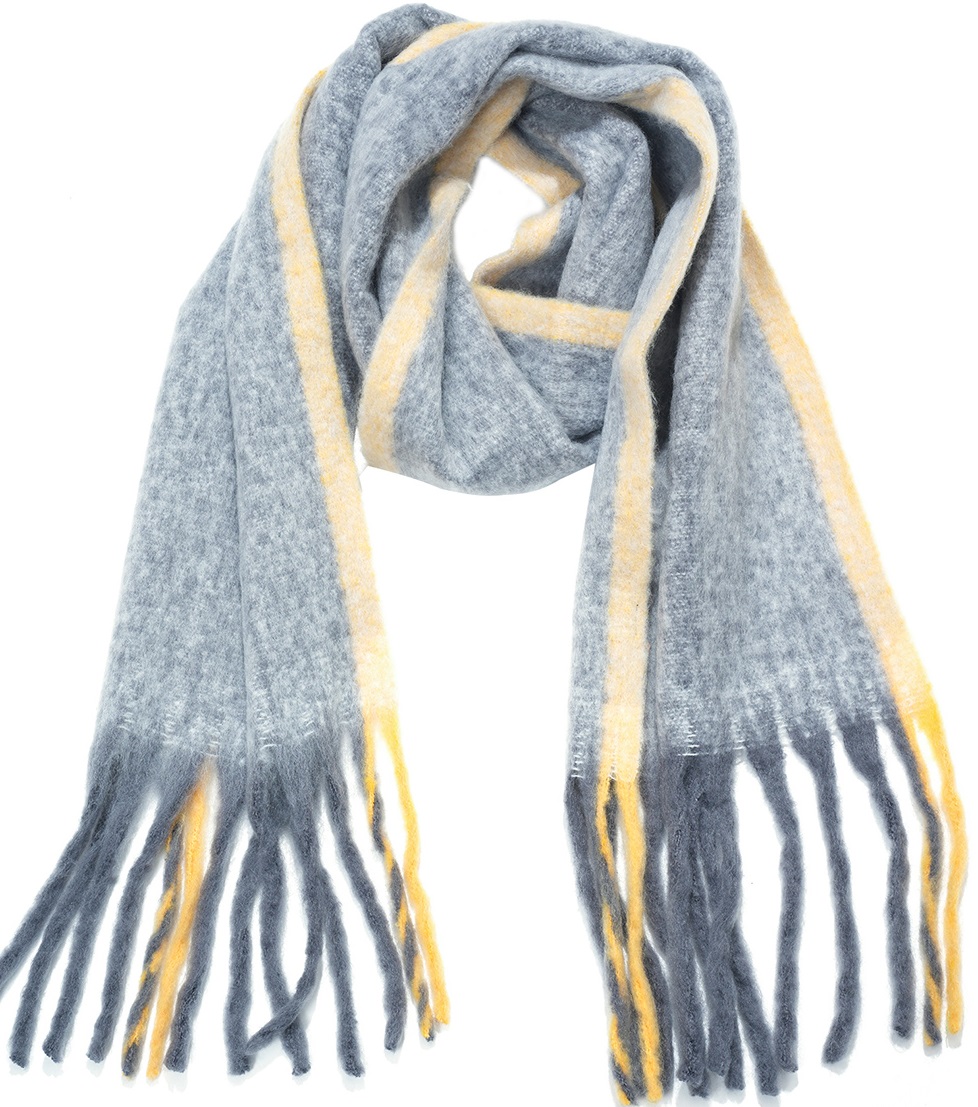 L-F2.2 SCARF705-099-2 Winter Scarf 190x40cm