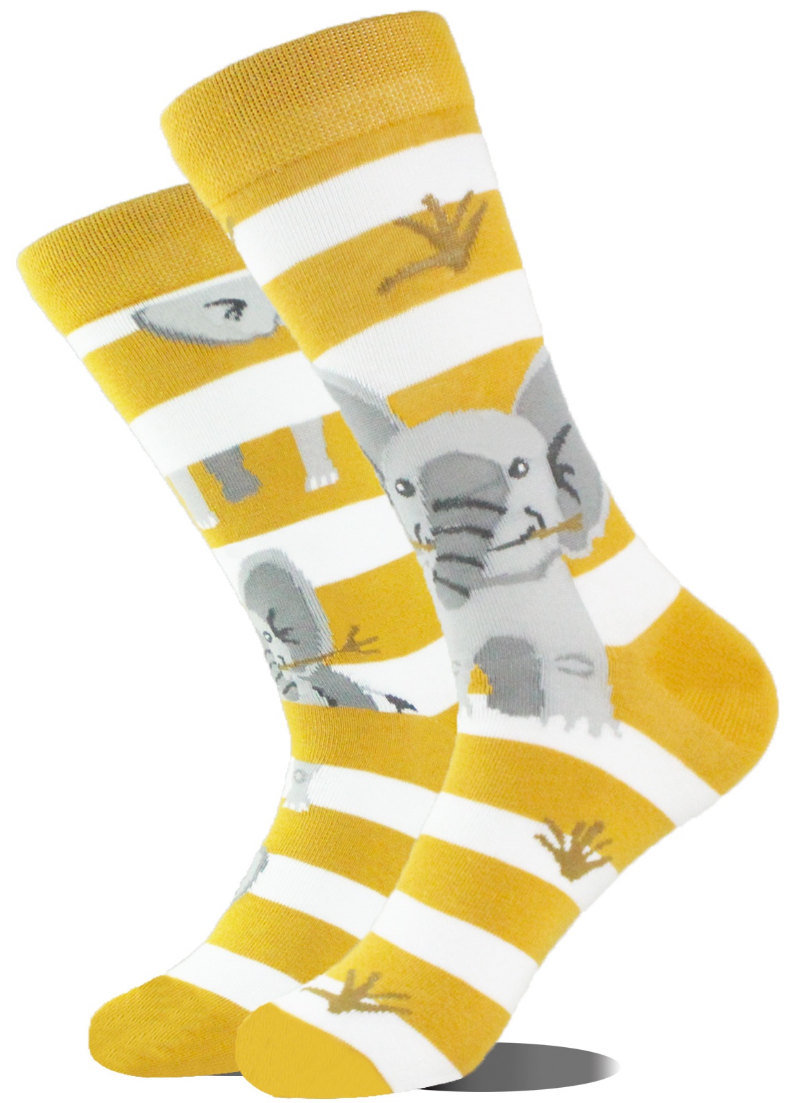 S-J4.1 SOCK2438-031 Pair of Socks Size 38-45 Elephant