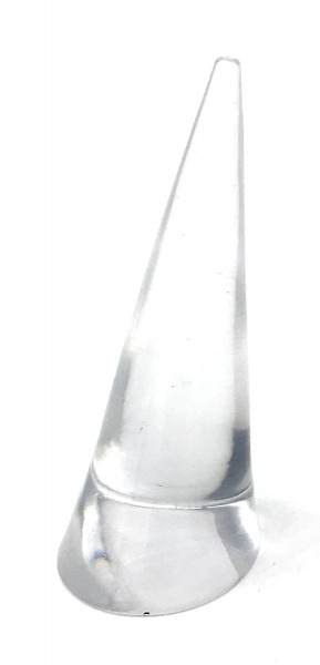 I-F20.1 Acrylic Ring Display 8x3cm Transparant