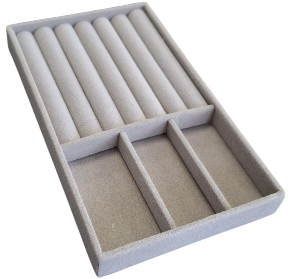 R-E2.1 PK1032-001 Small Jewelry Display 21.5x12x2.5cm Grey